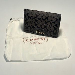 Coach Black Wallet